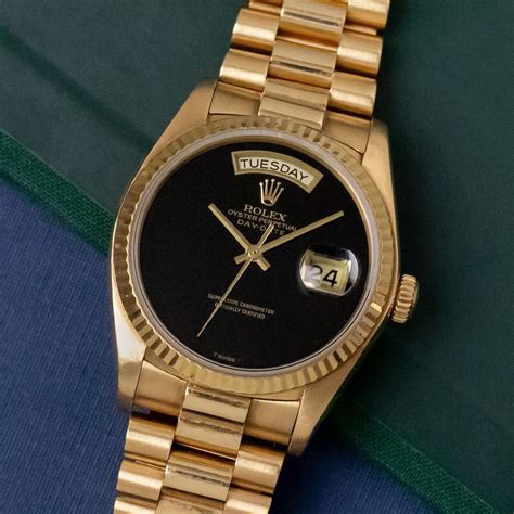 rolex onyx day-date